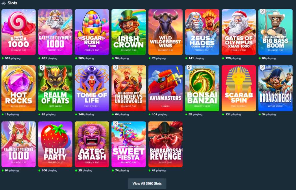 Stake Casino Slots