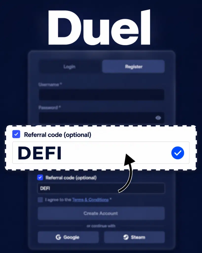 duel promo code