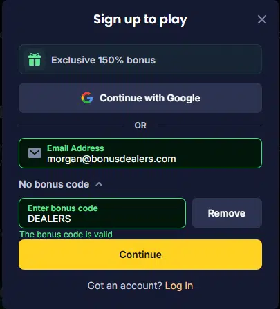 cashy casino deposit bonus